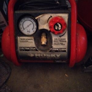 Husky Red Air Compressor